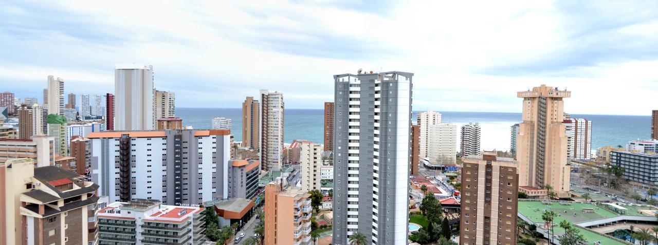 Edificio Gemelos 2 Benidorm Bagian luar foto