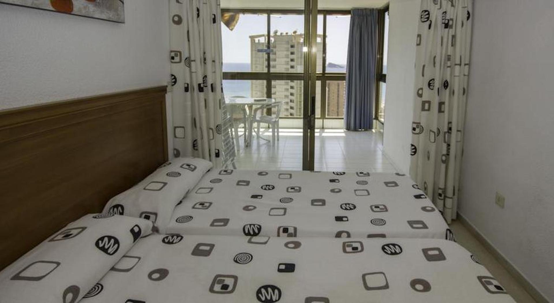 Edificio Gemelos 2 Benidorm Bagian luar foto